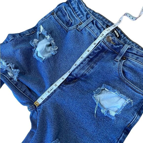 Fashion Nova high waist ripped skinny jeans size 5 - Picture 15 of 15